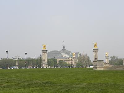 Grand Palais si Pont Alexandre III